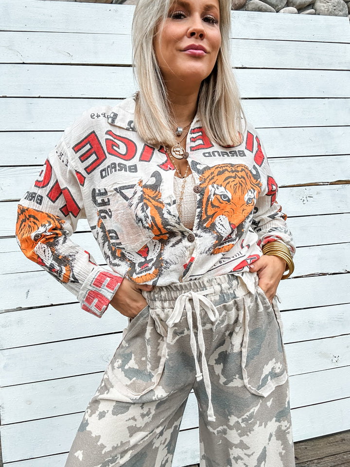 Worn & Wild Camo Crops