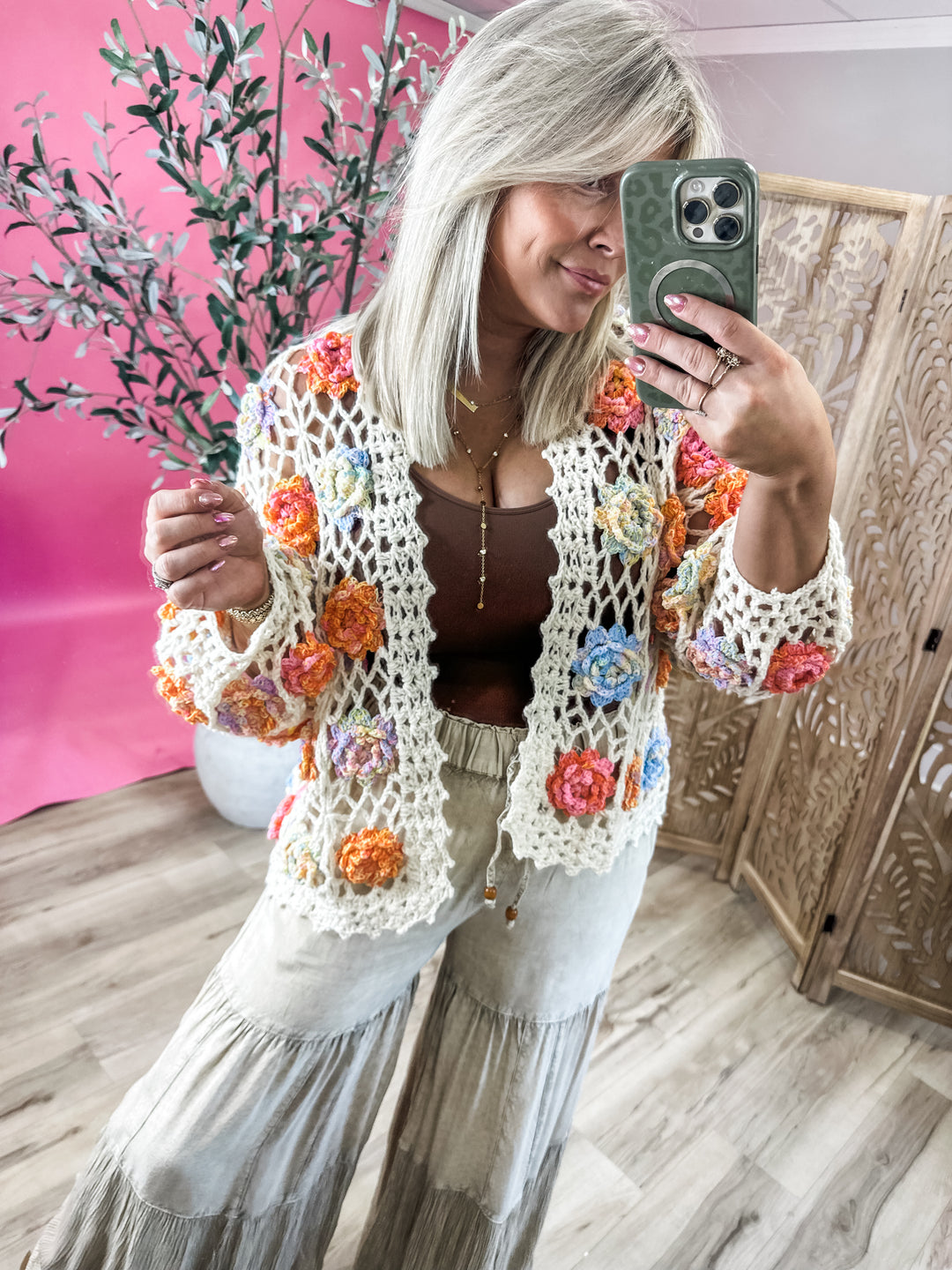 Hooked On You Crochet Cardigan