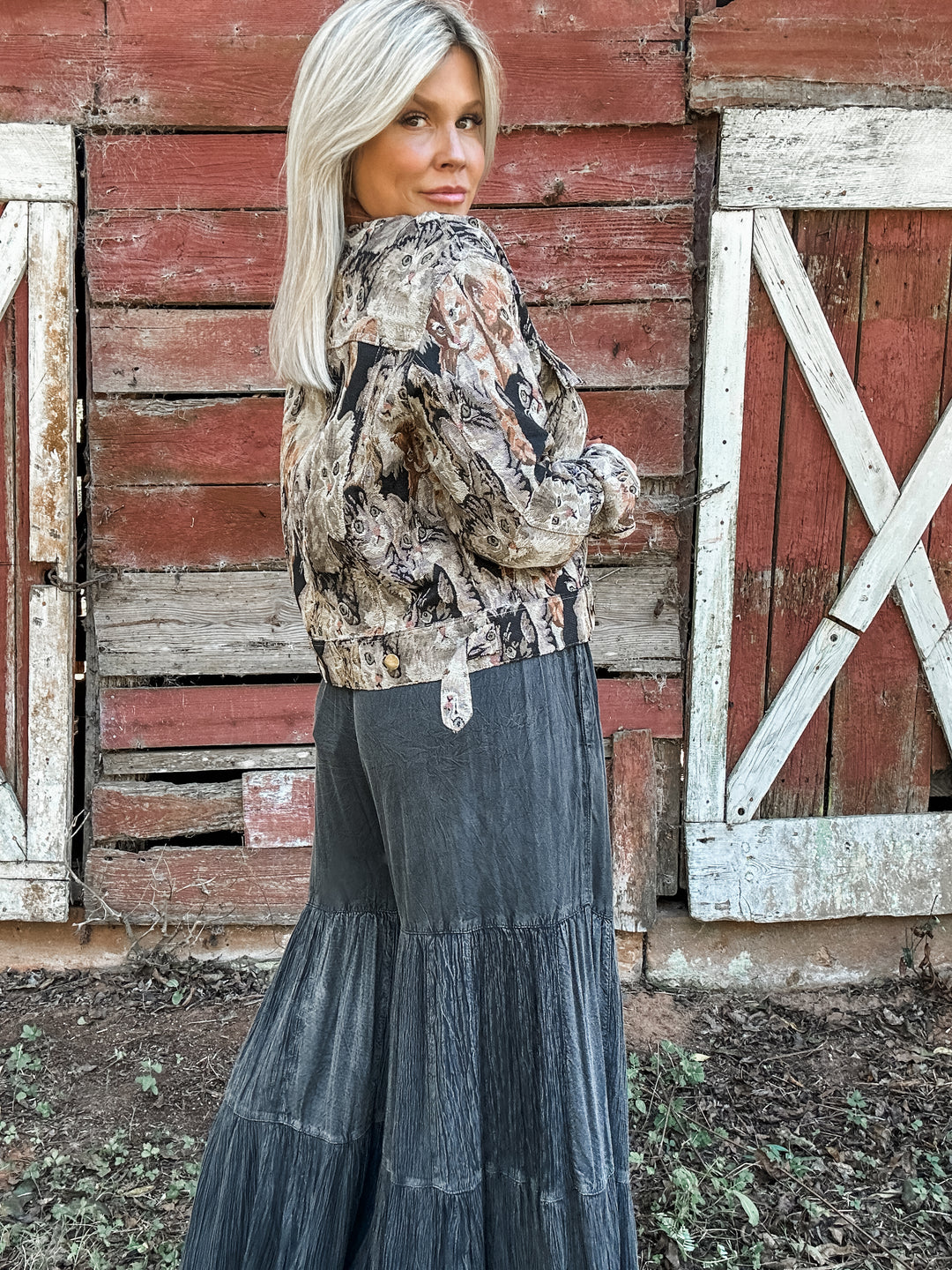 On The Loose Charcoal Bottoms