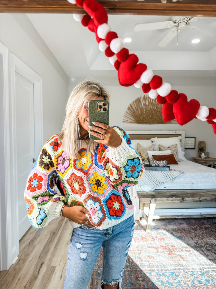 Grandmas's Fave Square Crochet Top