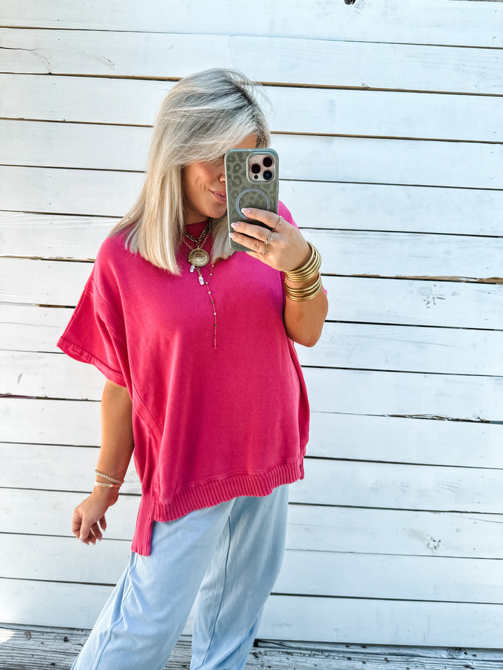 Everyday Favorite Top - Magenta