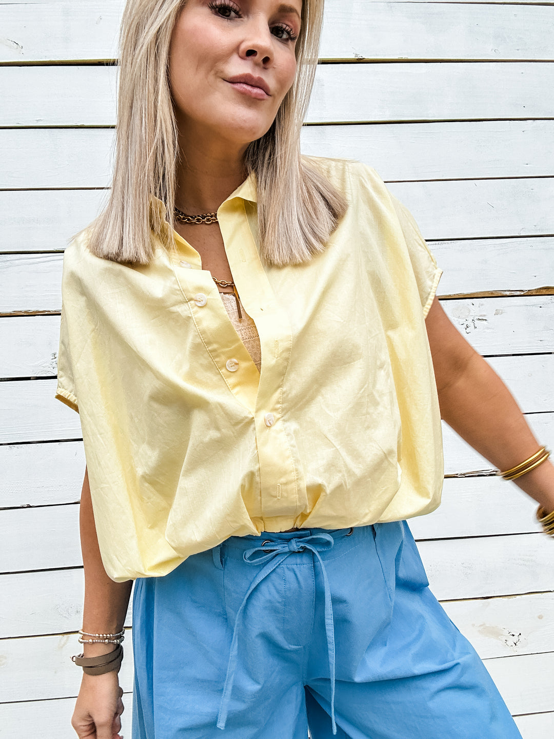 Sunshine Stitch Top
