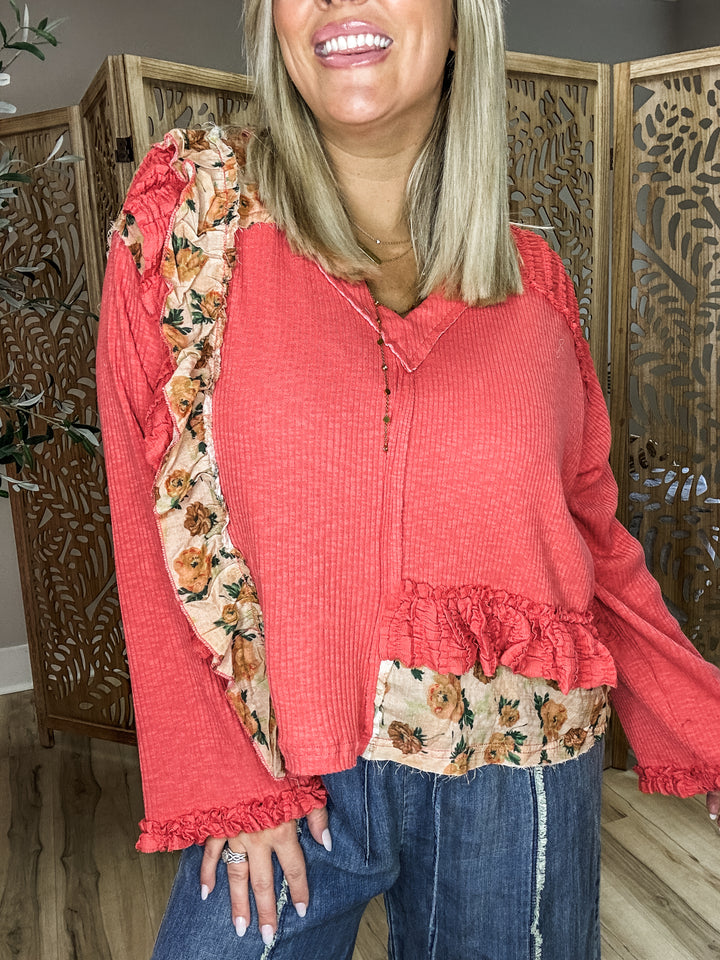 Coral Crush Top