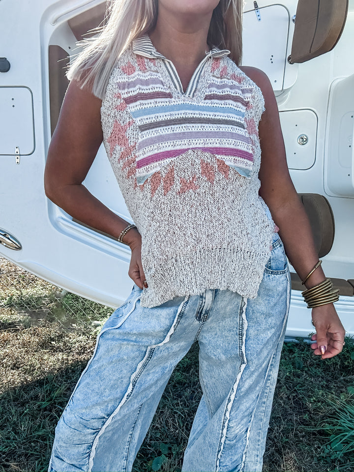 Calm & Collected Spring Sweater