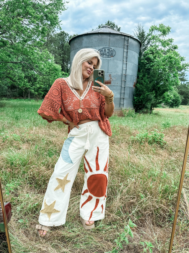 Fine Edge Top - Rust