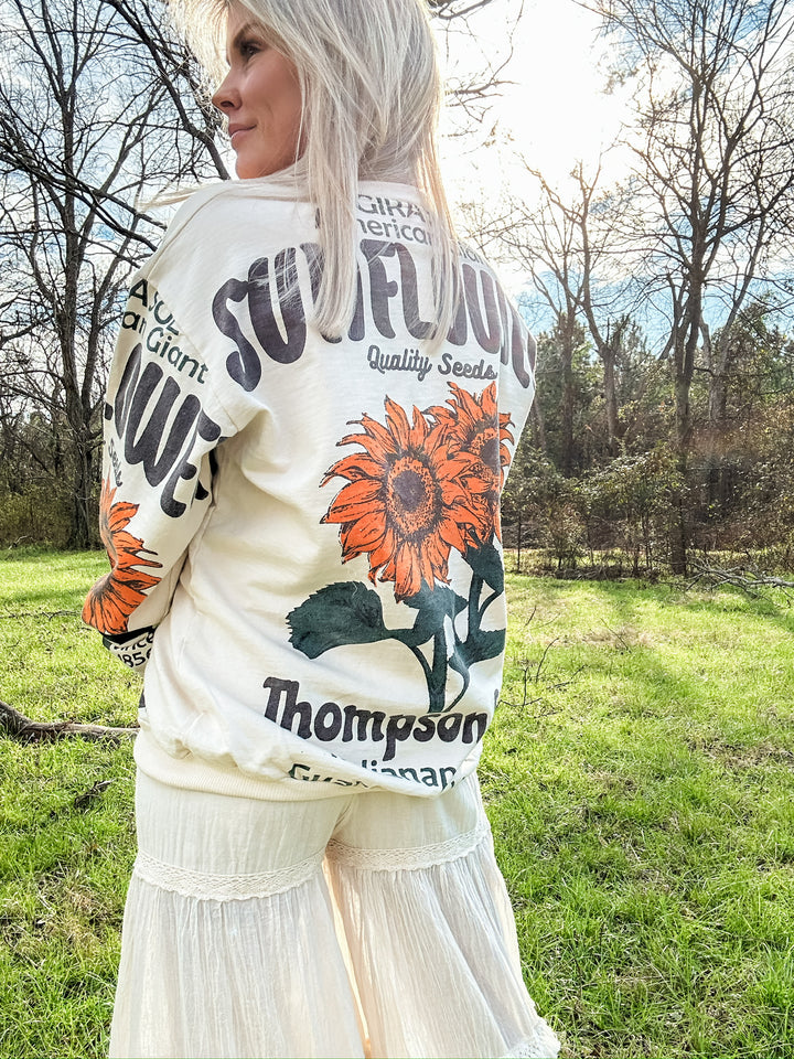 Vintage Sunflowers Sweatshirt