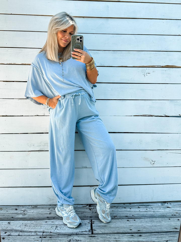 Effortlessly Yours Top - Blue