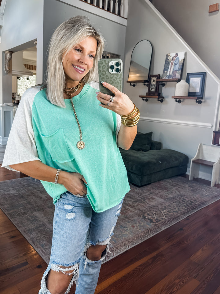 Hometown Hero Relaxed Tee - Mint