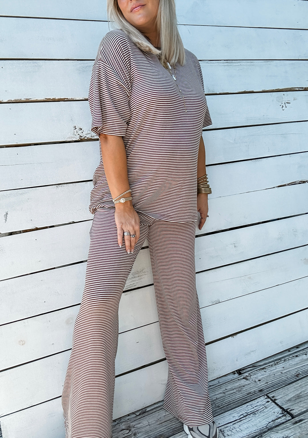 Coffee Run Stripe Set
