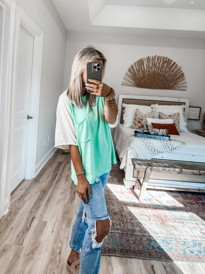 Hometown Hero Relaxed Tee - Mint