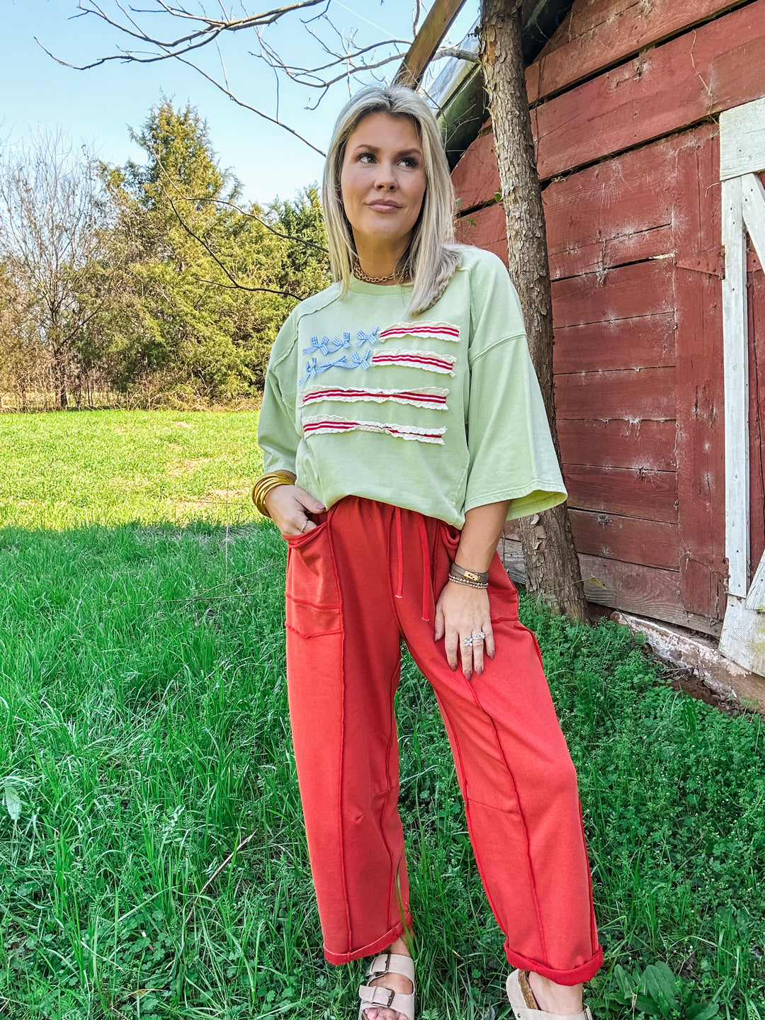 Star Spangled Sweetheart Top