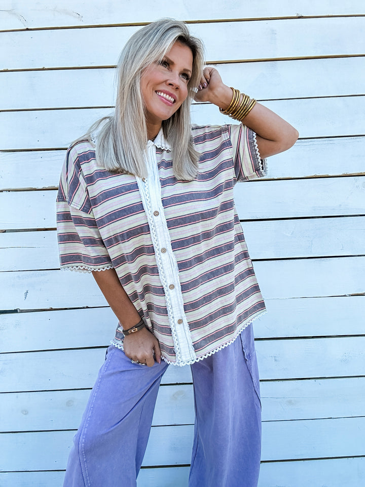 The Color Crush Striped Top