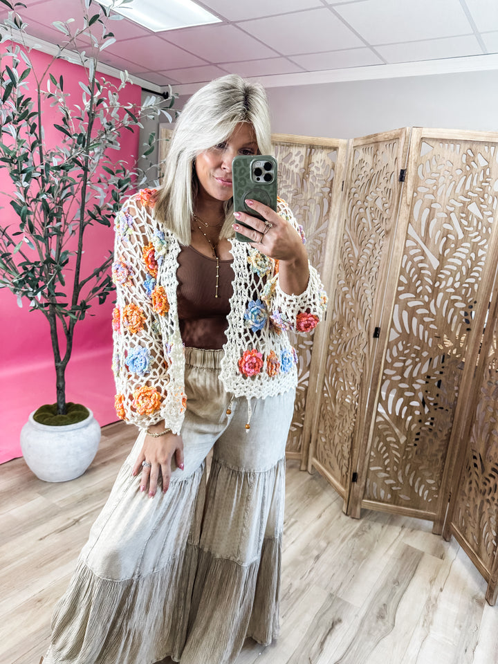 Hooked On You Crochet Cardigan