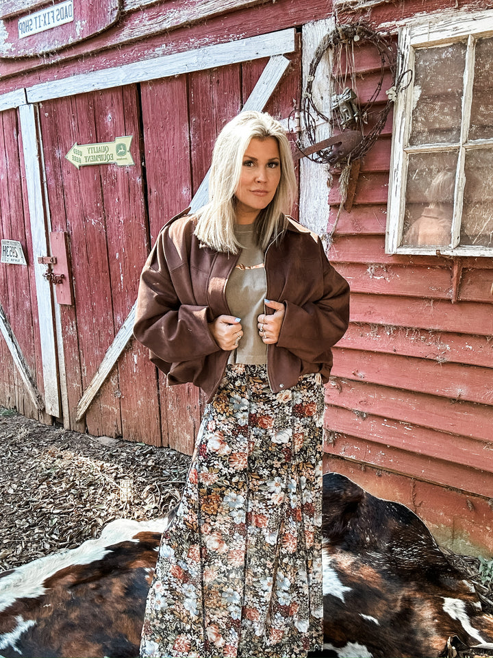 Warm Wishes Bomber Jacket