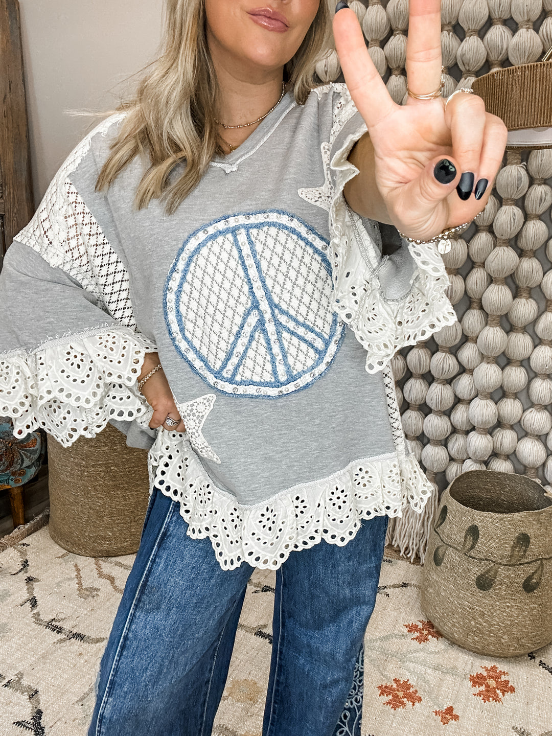 Peace, Love & Lace