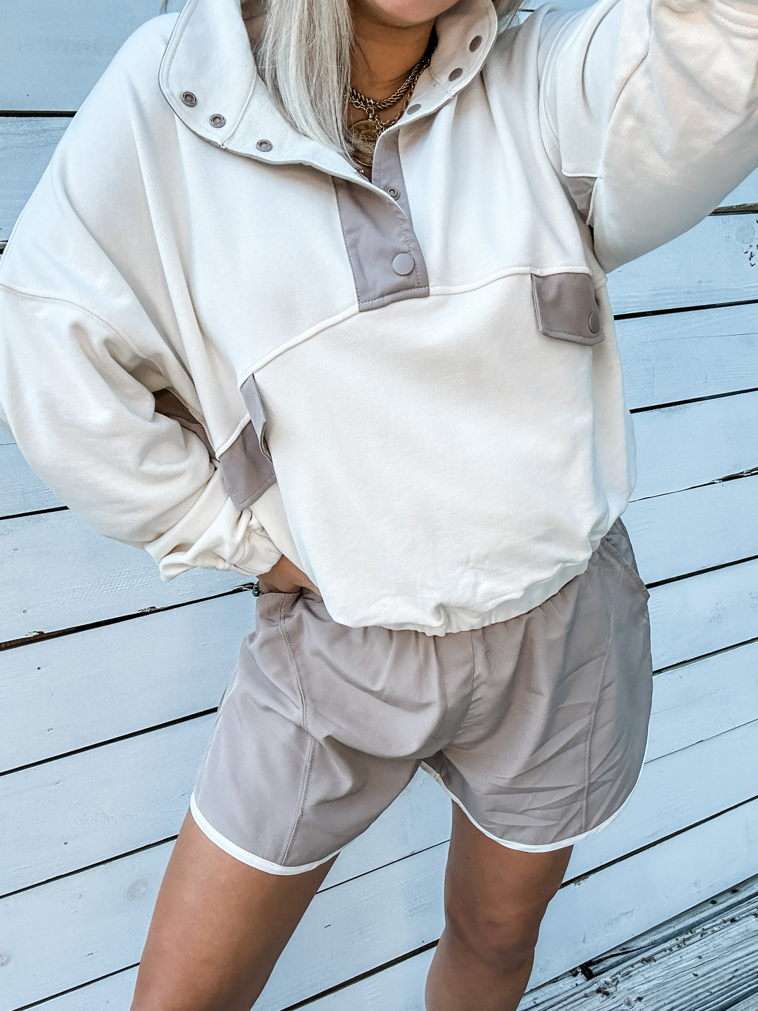 Weekend Wins Set - Bone/Mocha