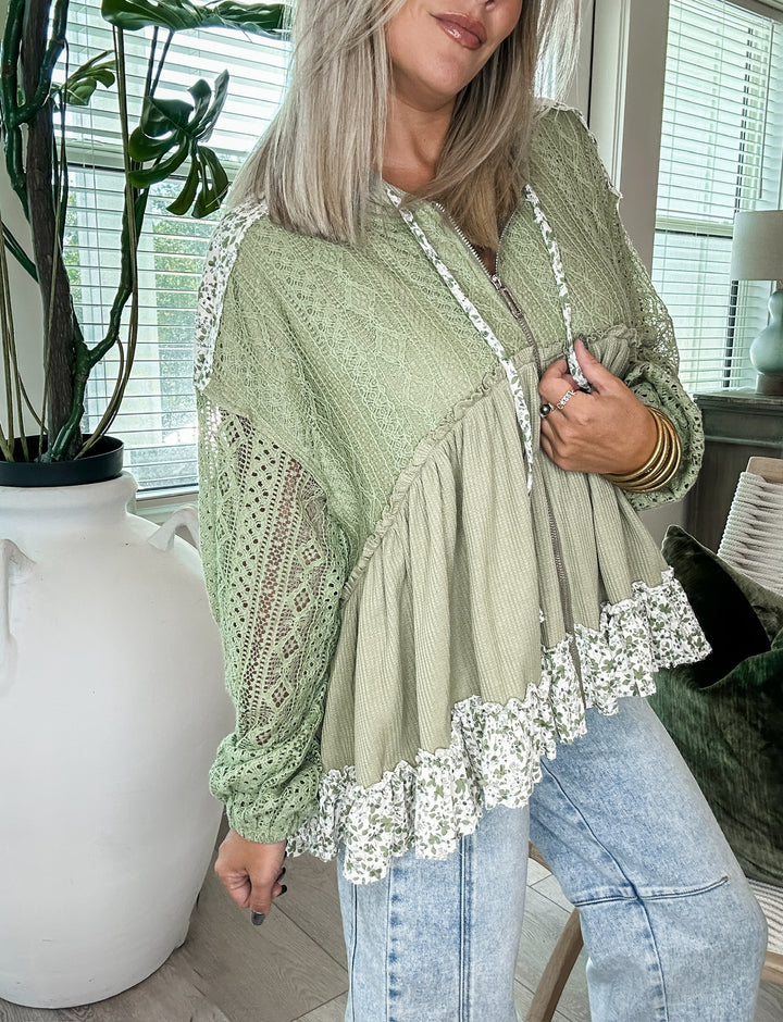 Throwback Threads Zip Up