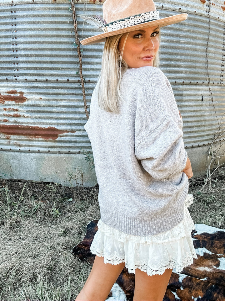 Catch & Release Oatmeal Sweater