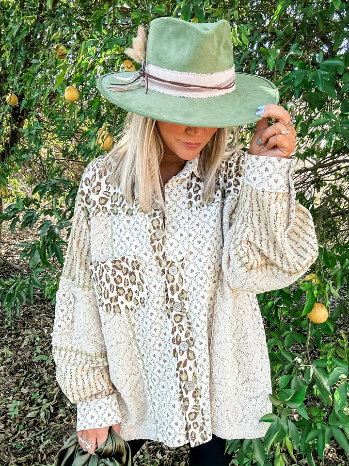 Textured & True Shacket