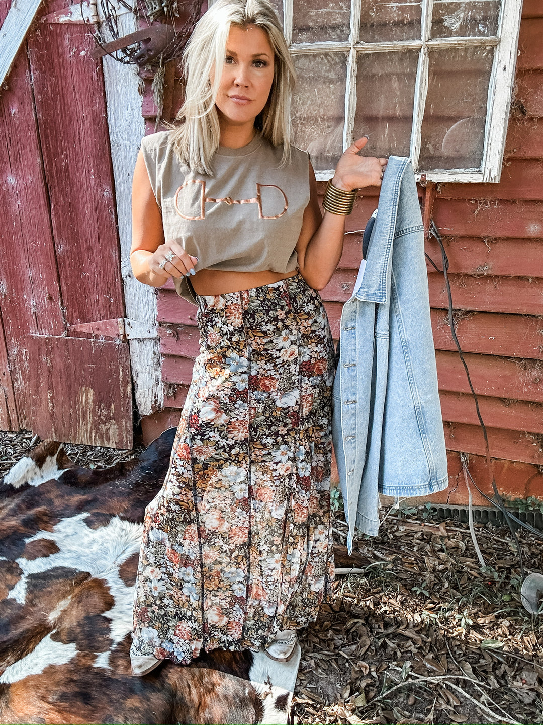 Cowgirl Core Muscle Tank