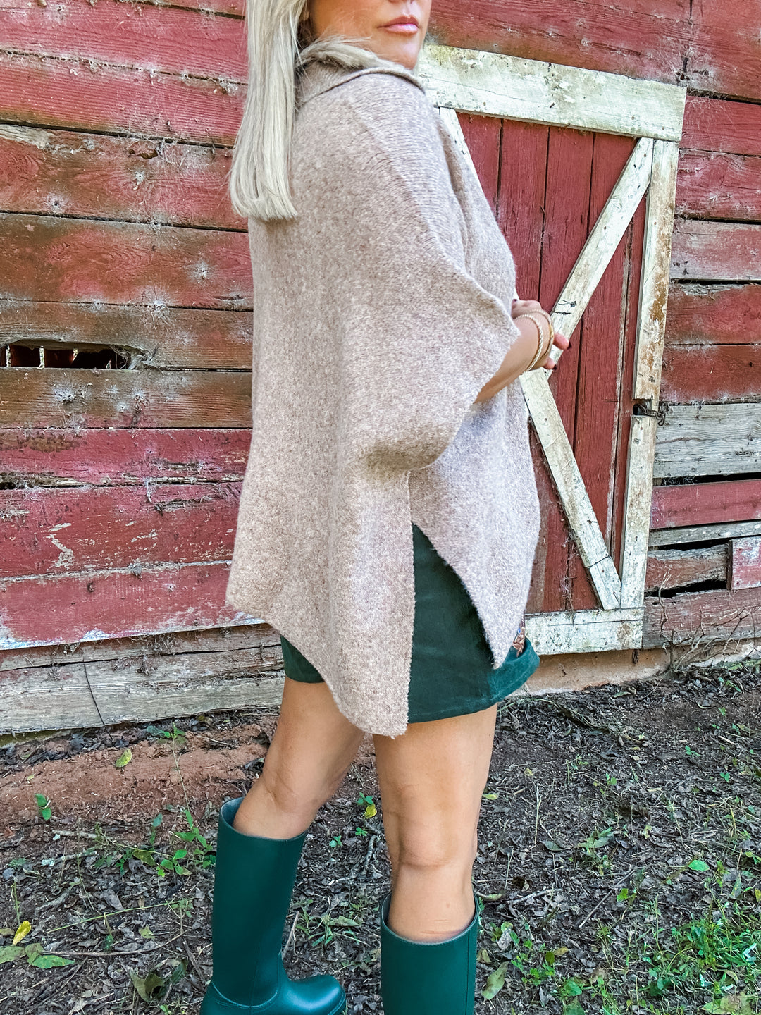 Easy Does It Taupe Sweater