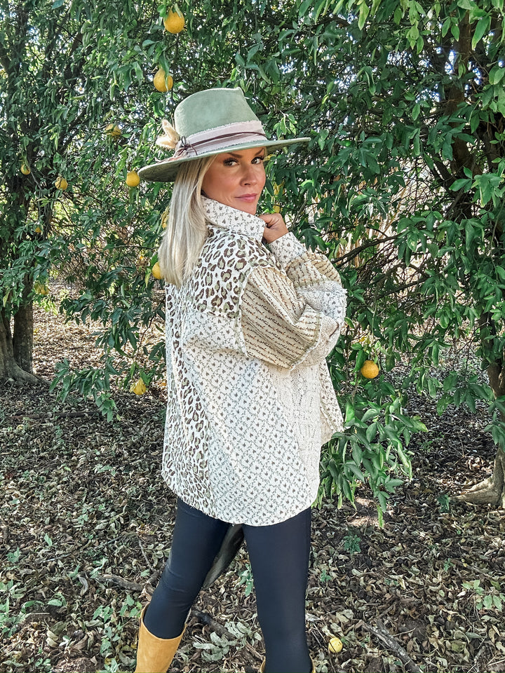 Textured & True Shacket