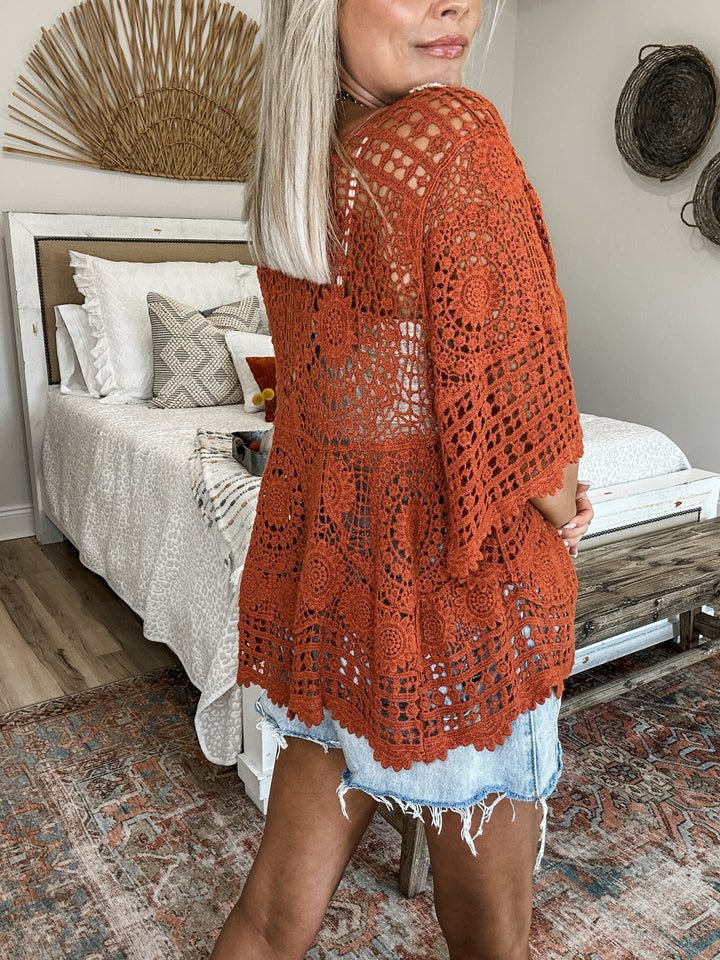 Fine Edge Top - Rust