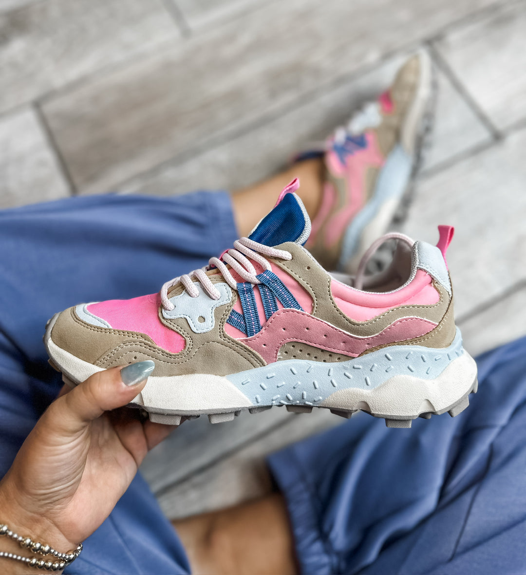 Pink Passion Multi Sneakers