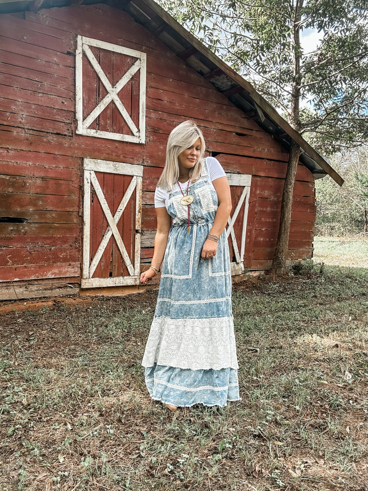 Plot Twist Denim Dress