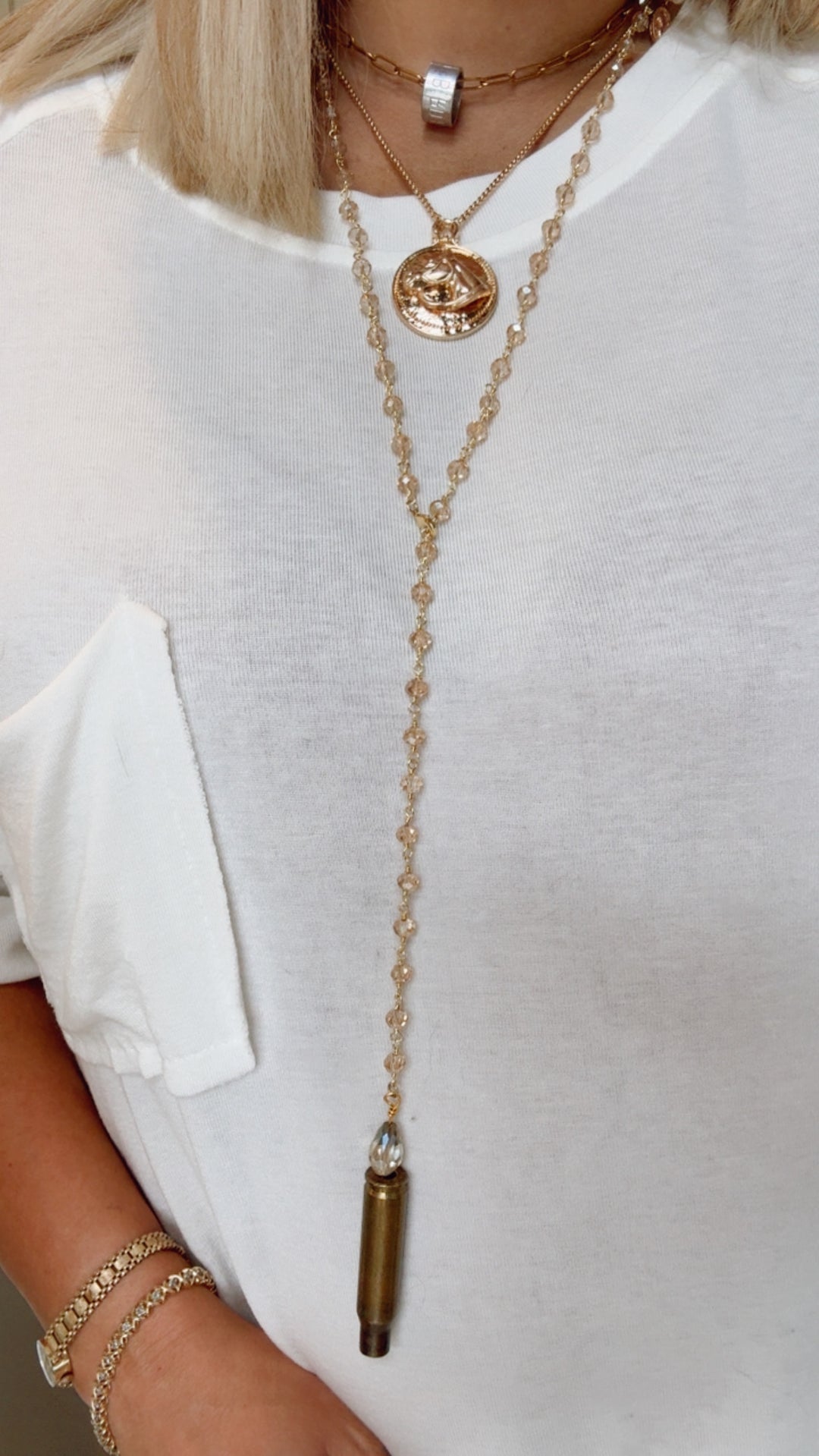 Shell Wrap Necklace