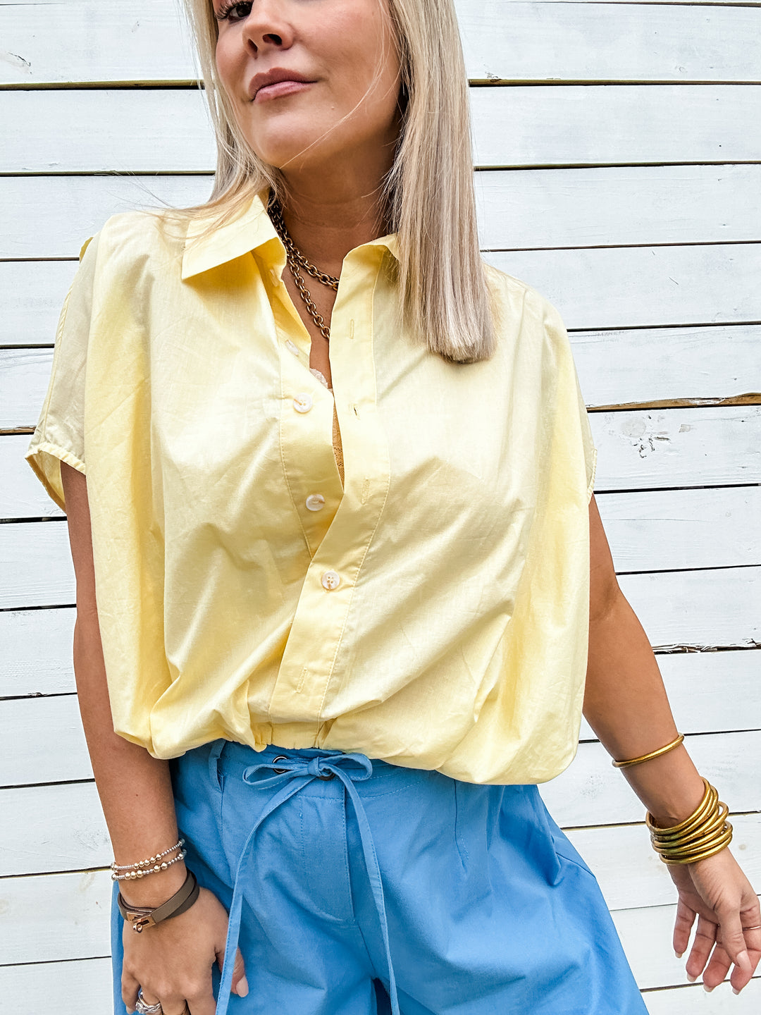 Sunshine Stitch Top