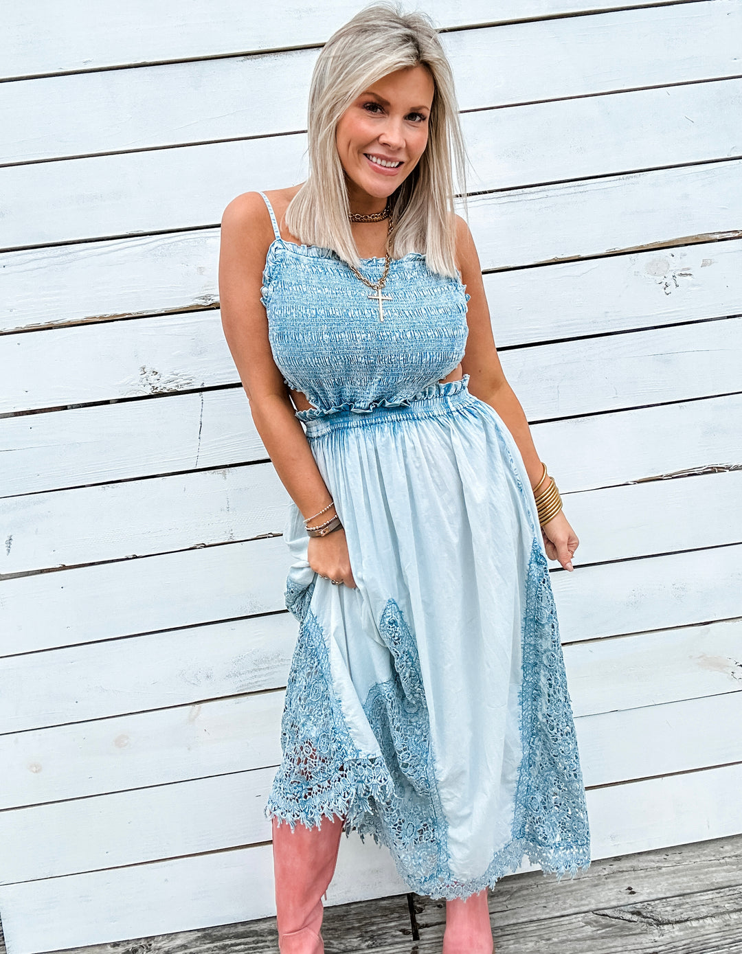 Denim Daydream Maxi