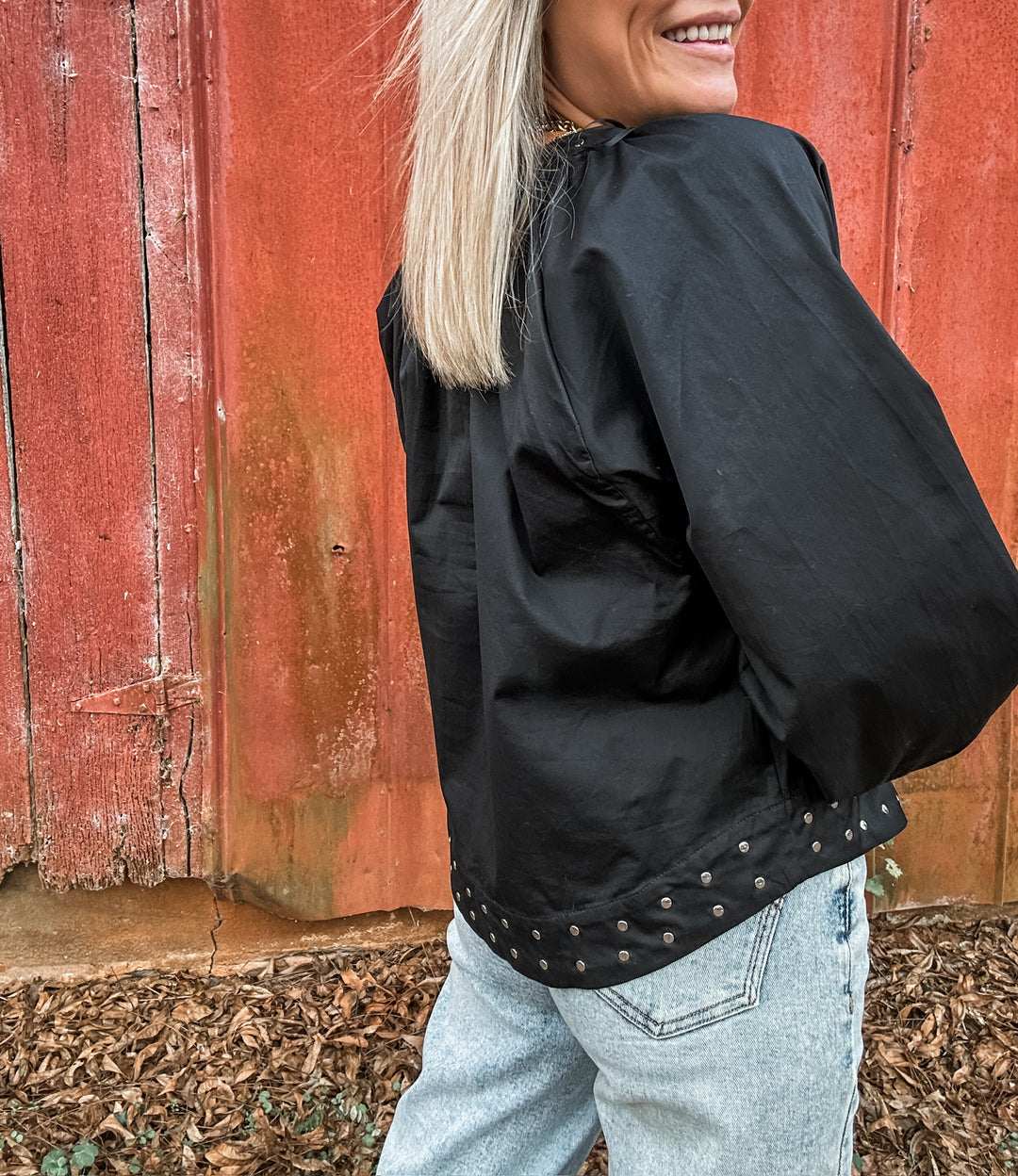 Rebel Stud Top