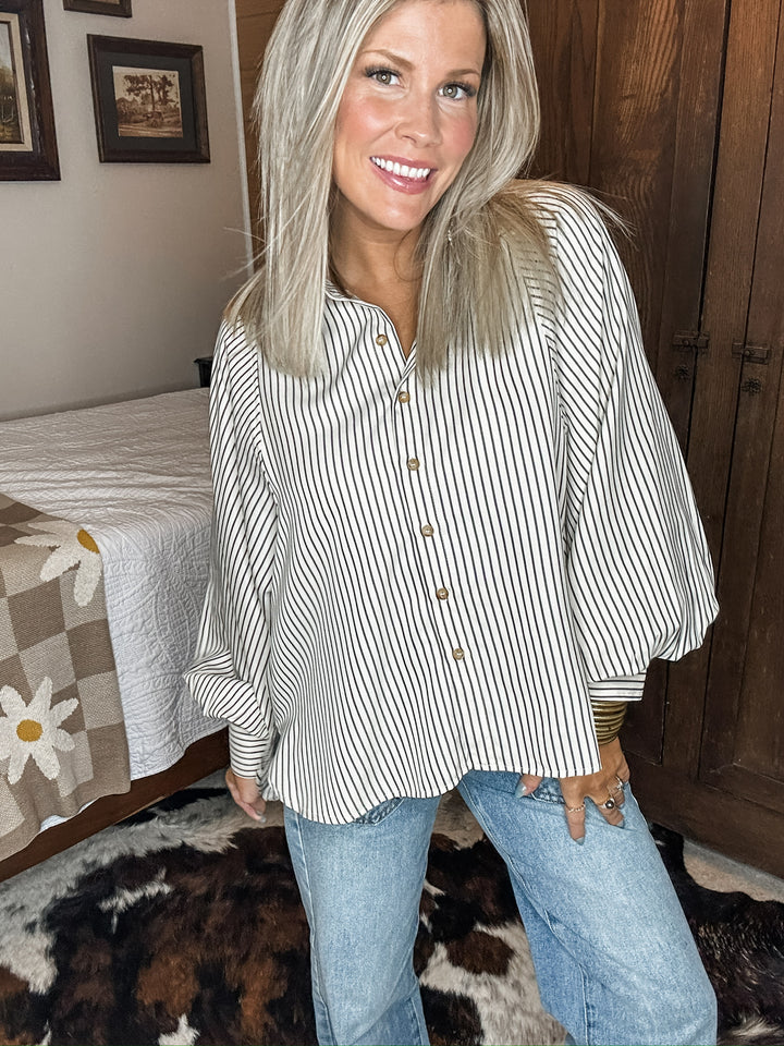 Sweet Escape Stripe Top