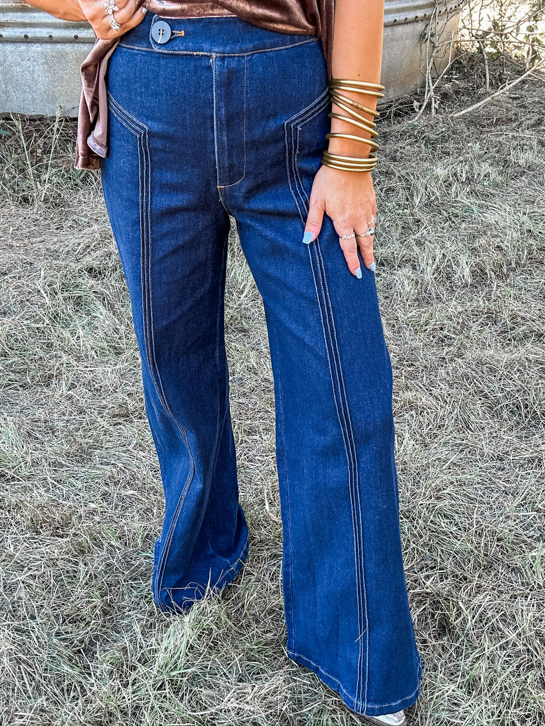 Driftwood Wide Leg Denim