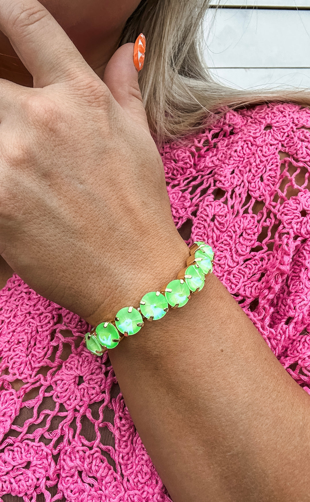 Electric Green Bracelet