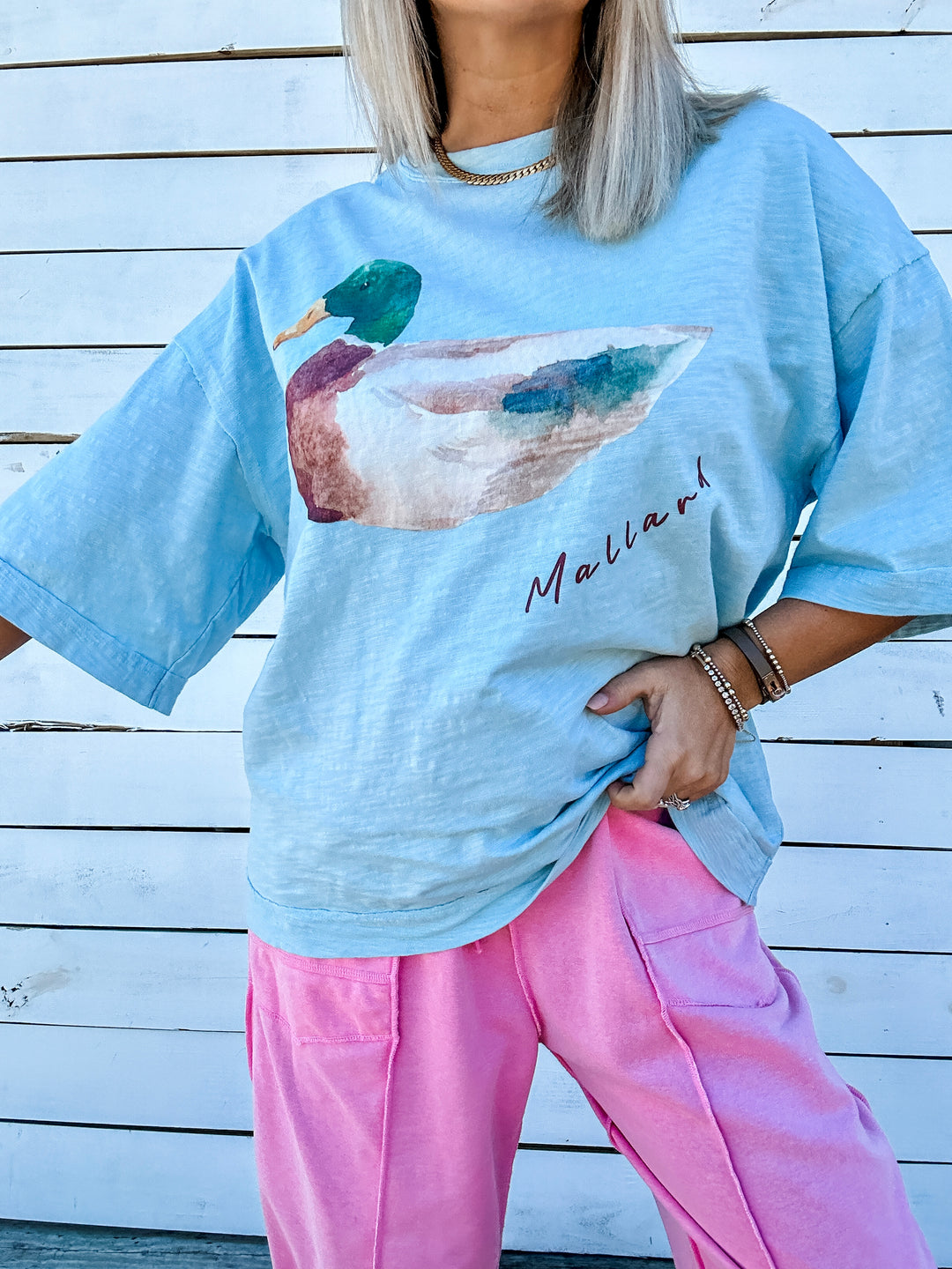Southern Sky Mallard Oversized Tee