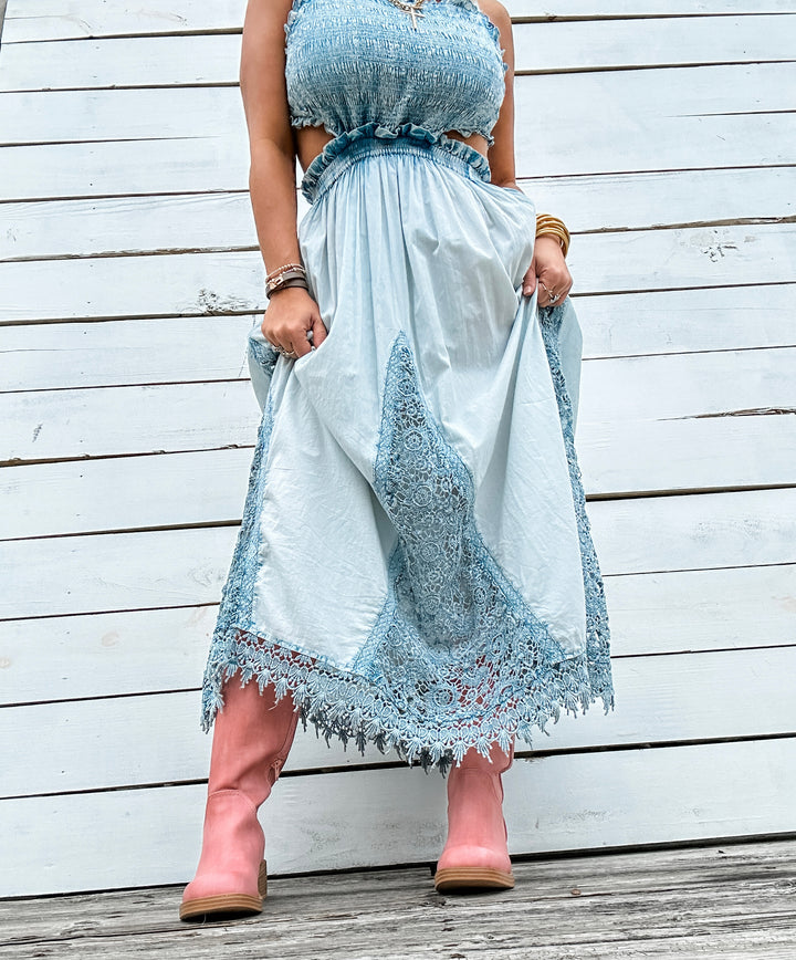 Denim Daydream Maxi
