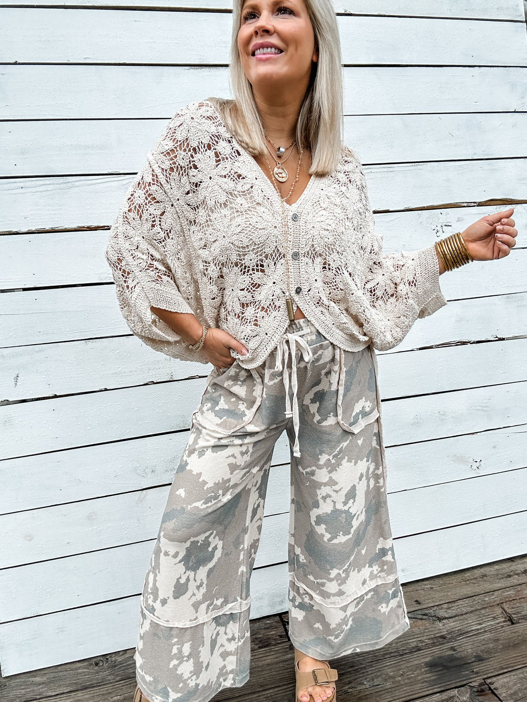 Worn & Wild Camo Crops