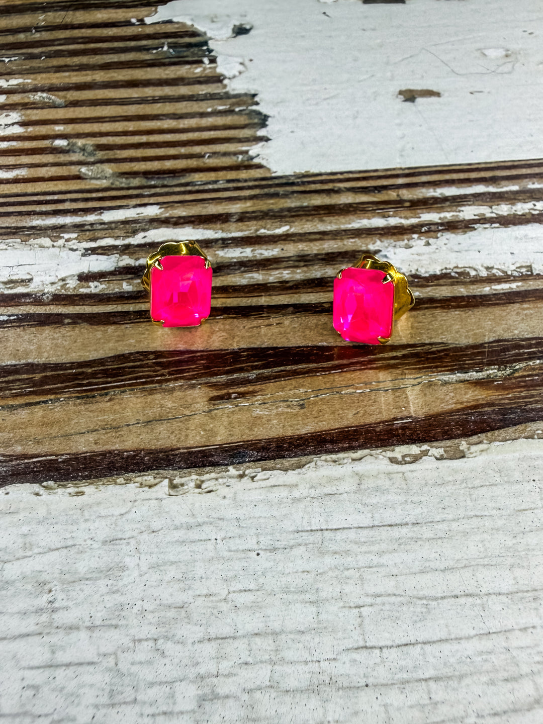 Electric Pink Studs