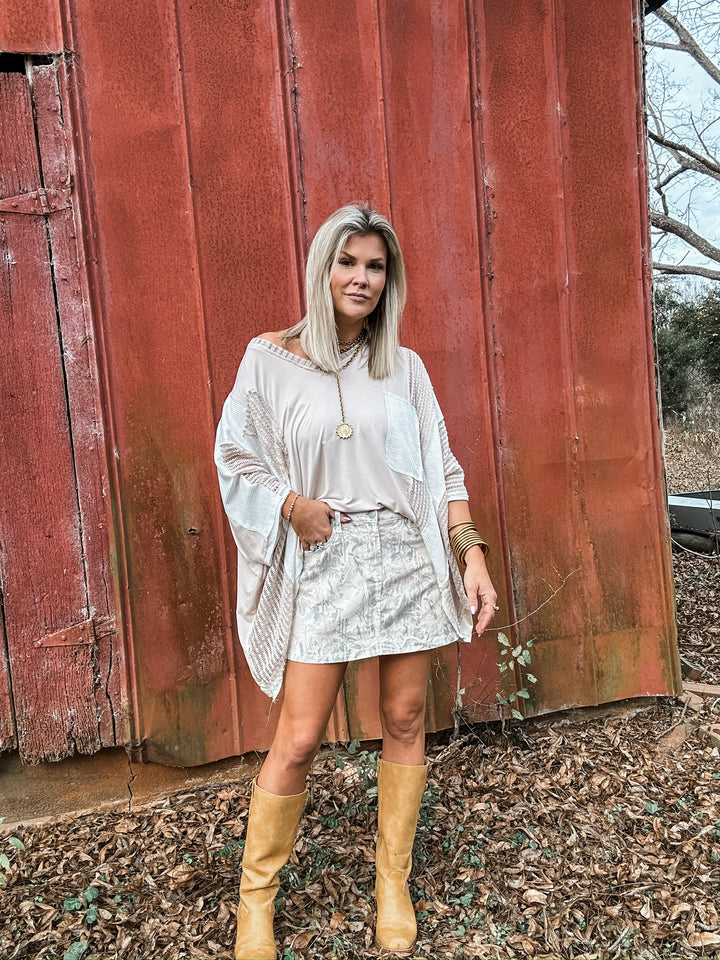 Blended Boundaries Camo Mini Skort