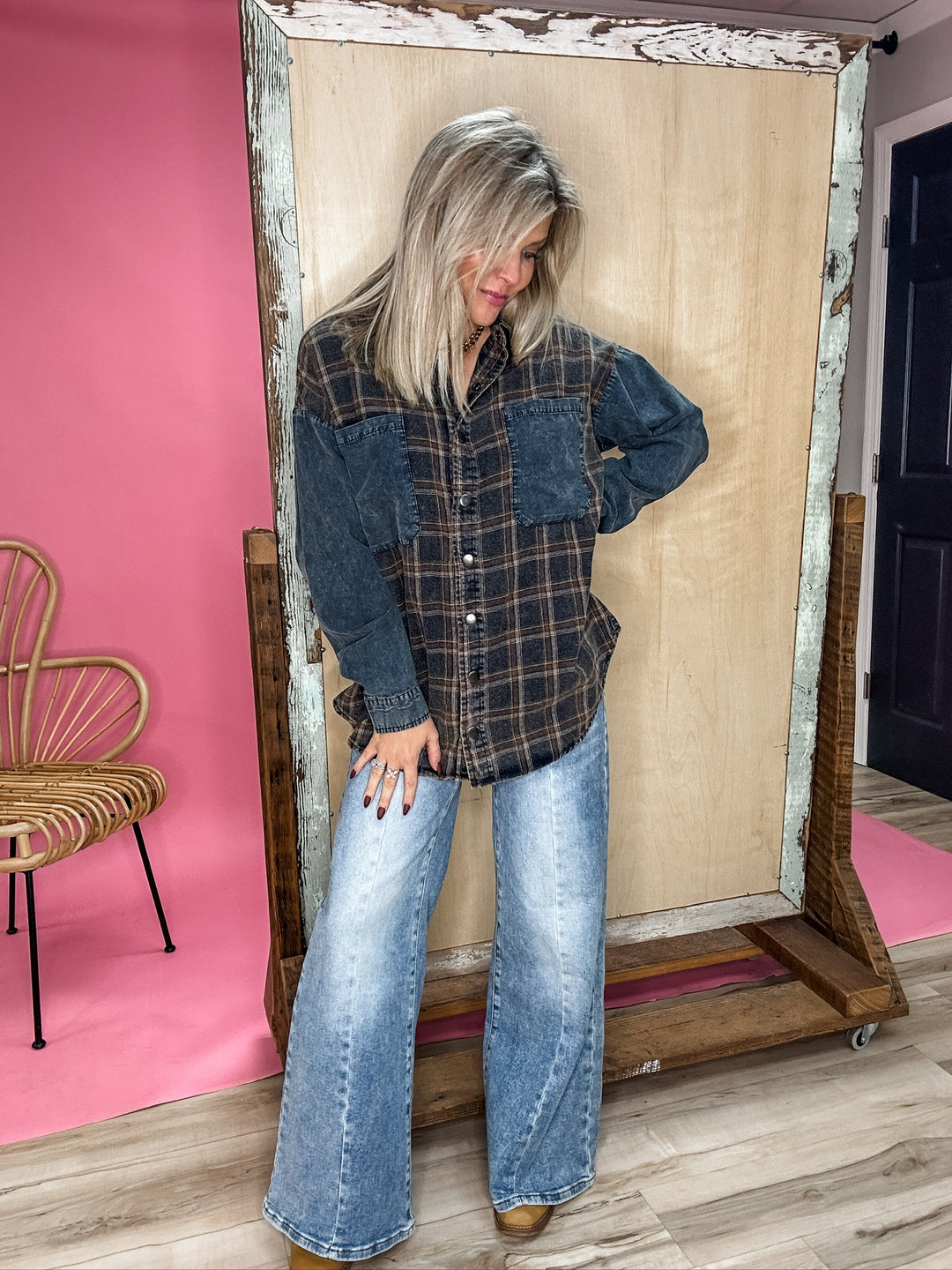 Make Your Move Flannel DOORBUSTER