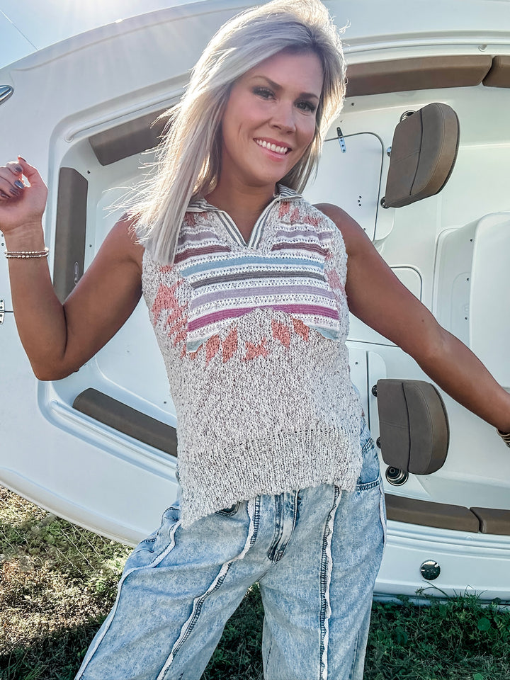 Calm & Collected Spring Sweater