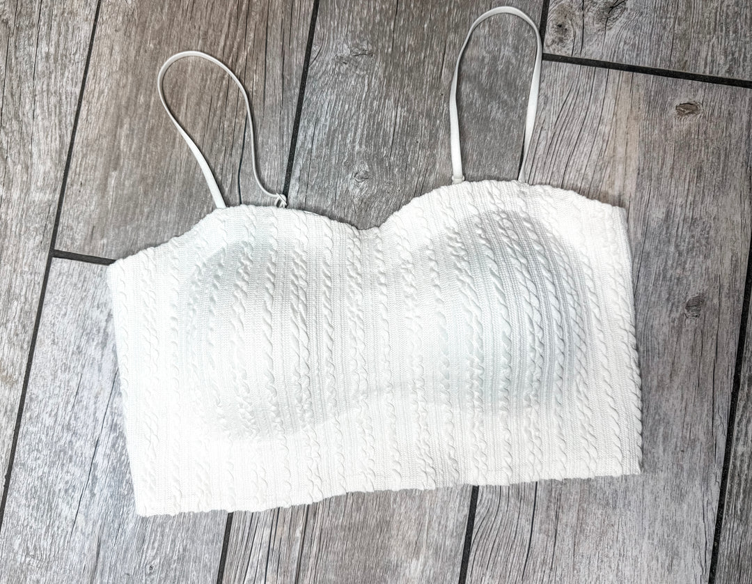 Cable Knit Bralette