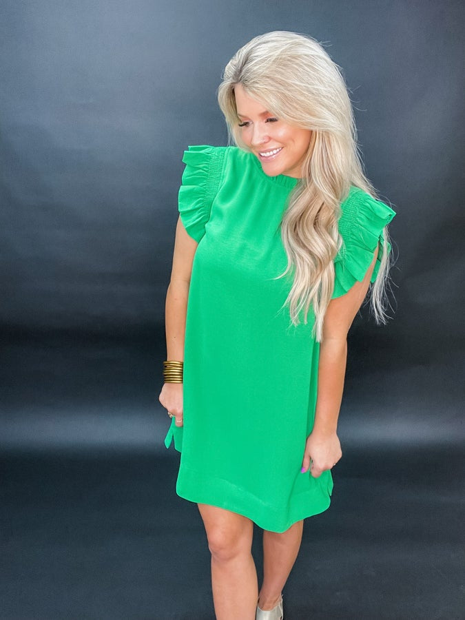 Green With Envy Dress *FINAL SALE*