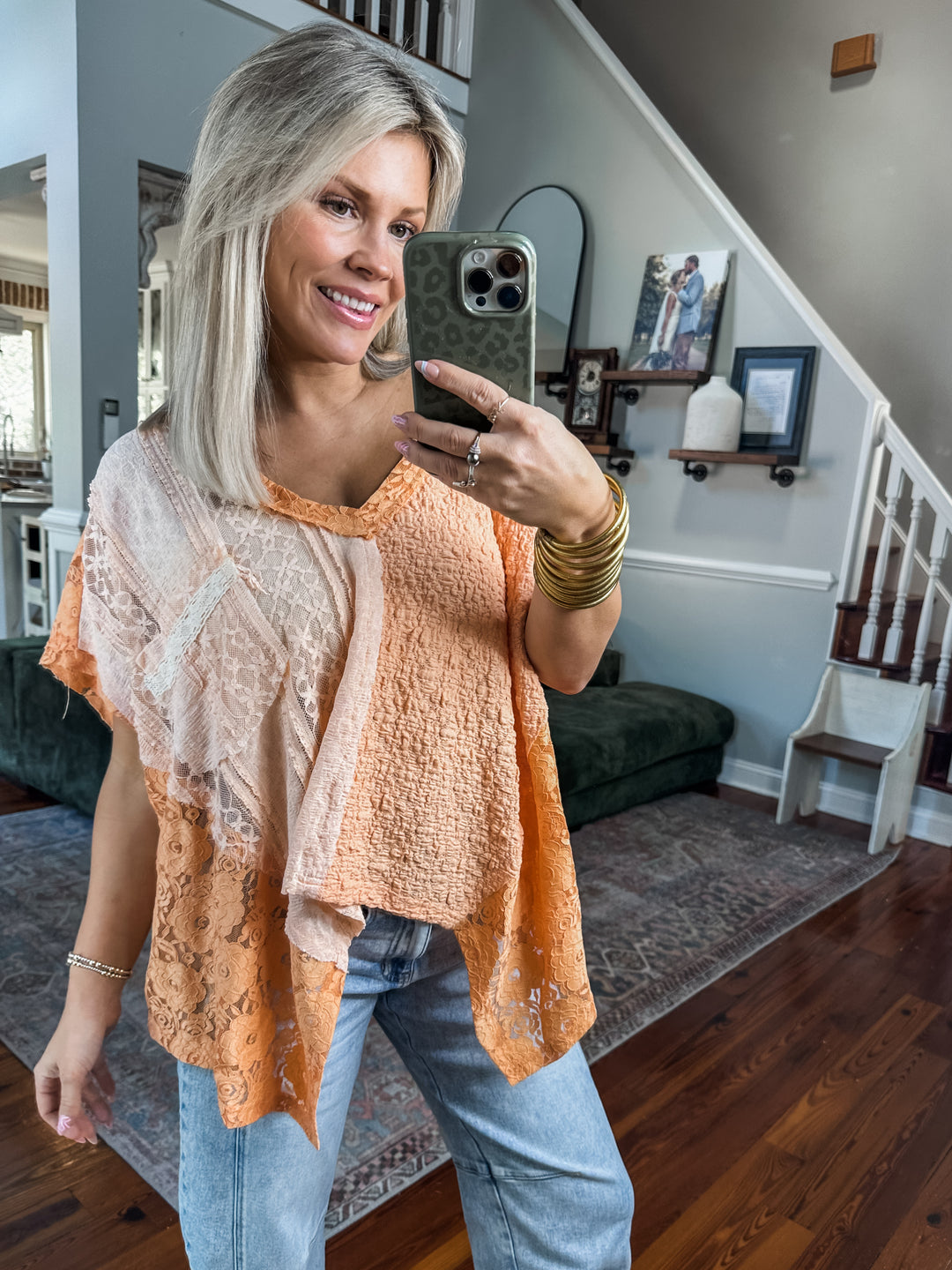 Sun Kissed Stitch Top