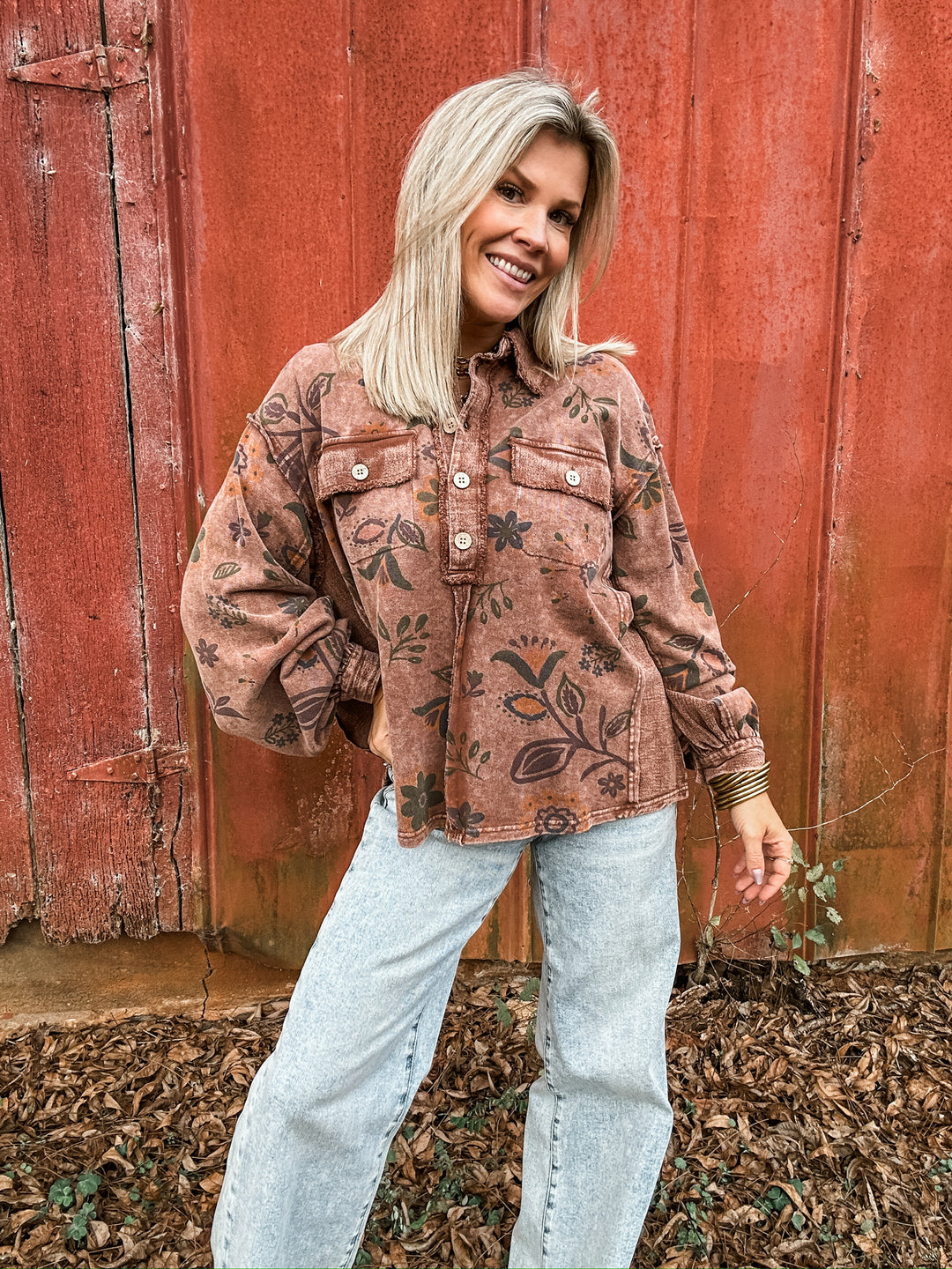 Heirloom Blooms Shacket