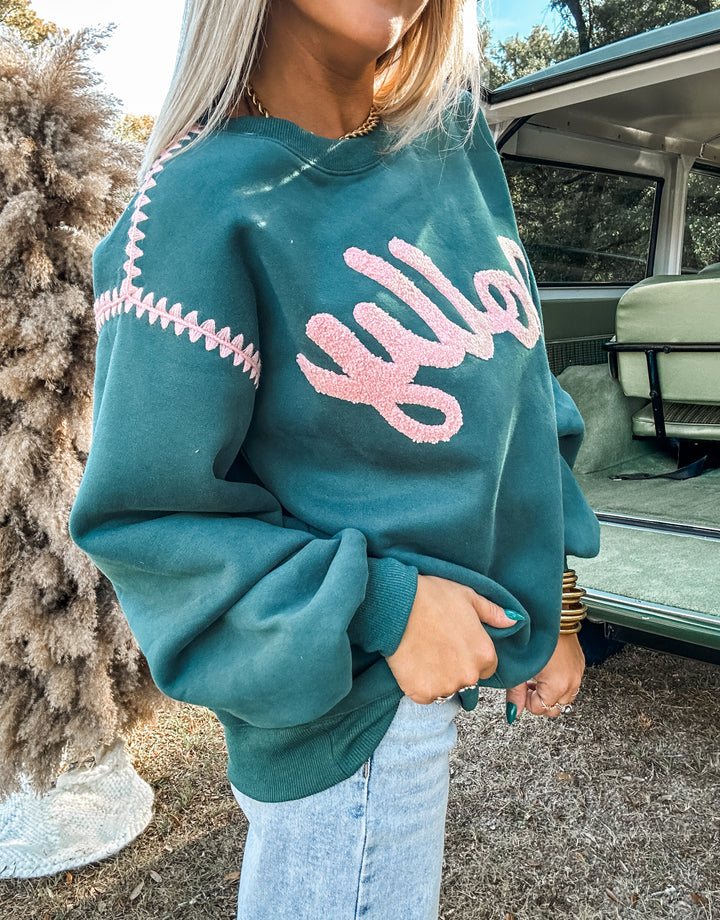 Jolly Knit Embroidered Sweater