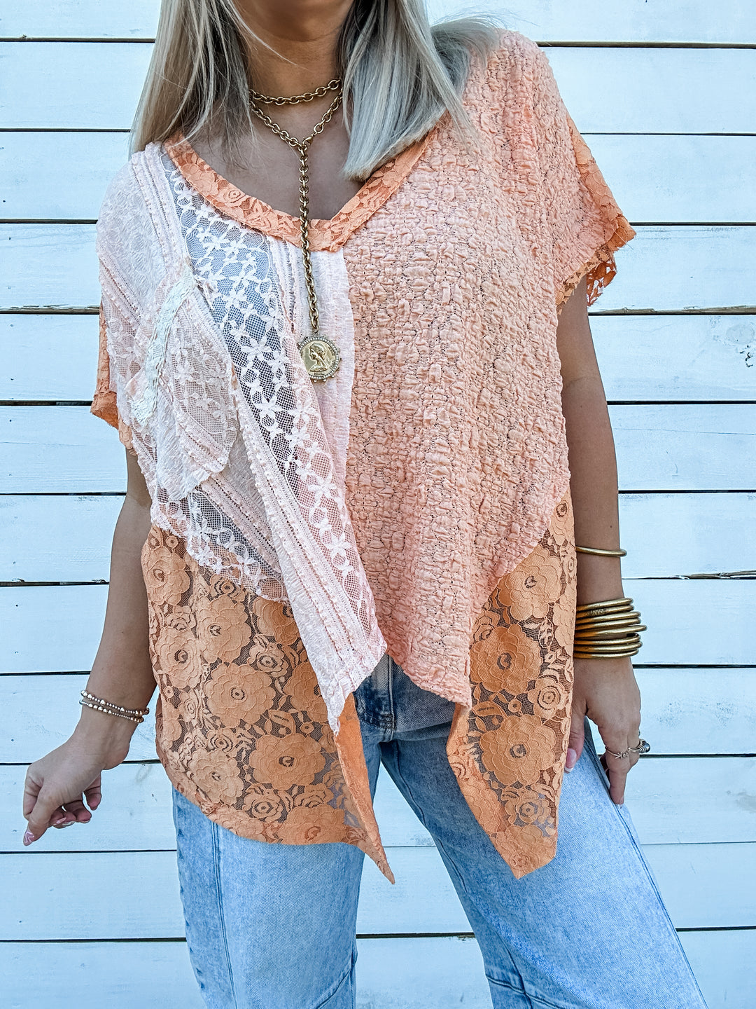 Sun Kissed Stitch Top
