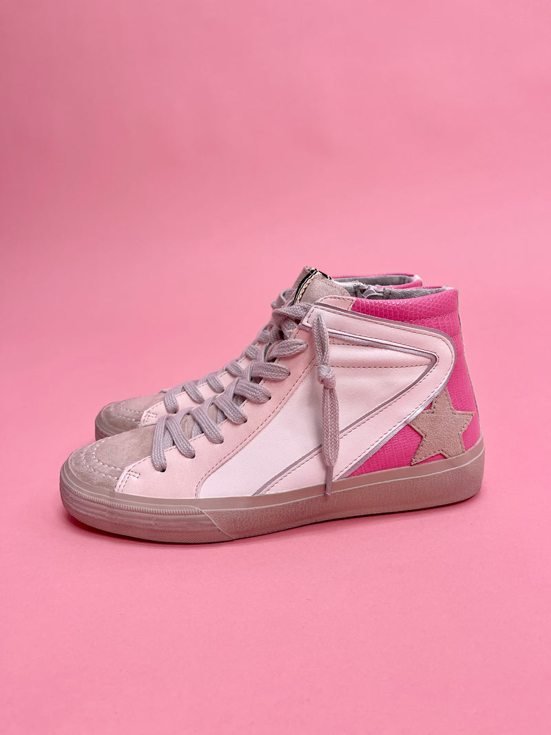 Pink Lizard Roxanne Sneaker